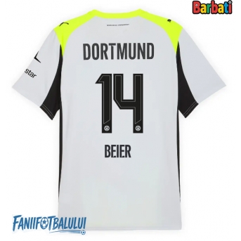Borussia Dortmund Maximilian Beier #14 Tricou Fotbal Replică 2025-26 Barbati Deplasare